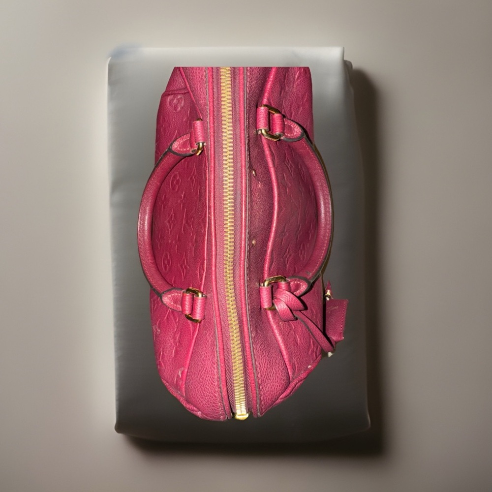 Louis Vuitton Speedy Bandoulière 25 Leather Empriente unbranded Strap & dust Bag - Picture 5 of 17